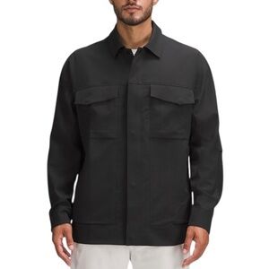 Lululemon Cargo Pocket Shirt Jacket Black Sz L